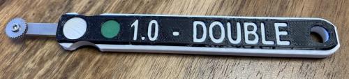 Riveter 1 mm DOUBLE recommended for 1/32 scale