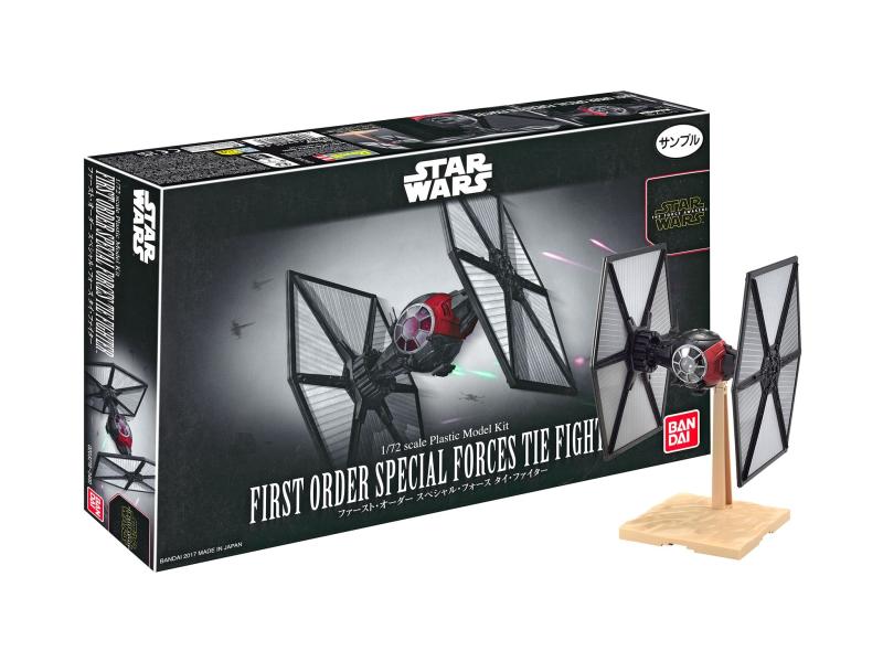 First Order Special Forces Tie Fighter (Bandai) 1:72