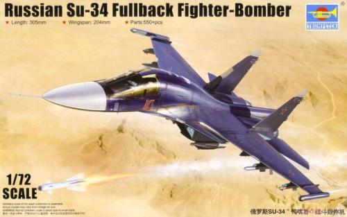 Russian Su-34 Fullback Fighter-Bomber 1:72
