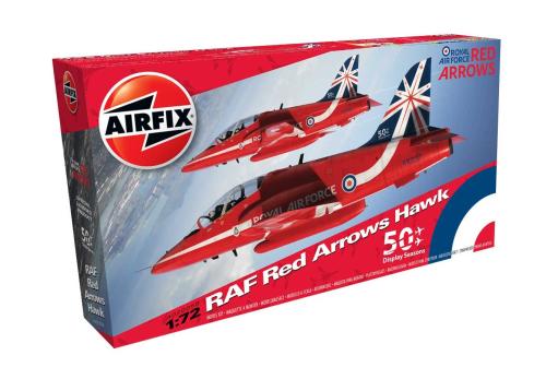 RAF Red Arrows Hawk 50 Display Seasons 1:72