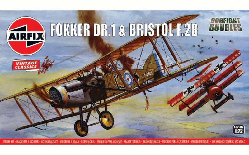 Fokker DR1 Triplane & Bristol Fighter Dogfight Db 1/72