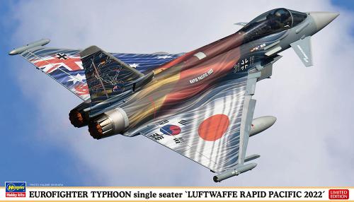 Eurofighter Typhoon single seater 'Luftwaffe Rapid Pacific 2022' Limited Edition 1/72