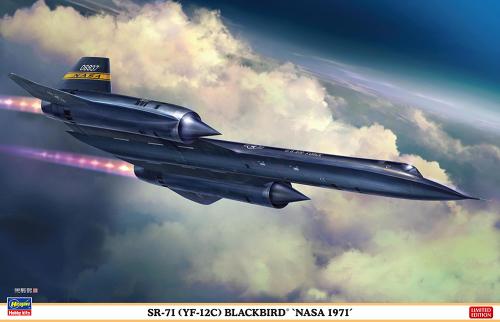 SR-71 (YF-12C) Blackbird `NASA 1971´ 1:72