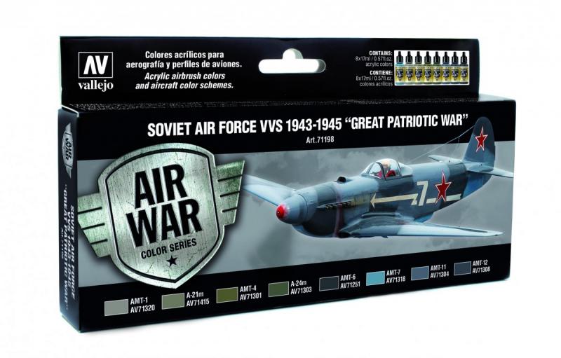 Soviet Air Force VVS 1943 to 1945 “Great Patriotic War” (x8)