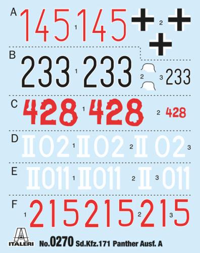 SD.KFZ. 171 PANTHER AUSF. A 1/35