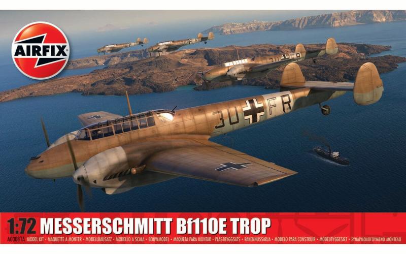 Messerschmitt Bf 110E Trop 1/72