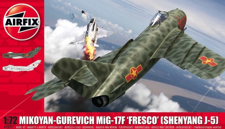 Mikoyan-Gurevich MiG-17F 'Fresco' (Shenyang J-5) 1/72