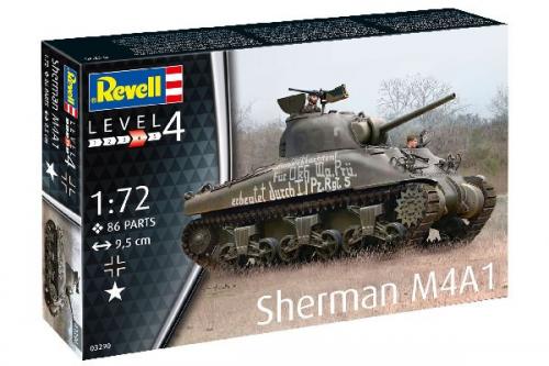 Sherman M4A1 1/72
