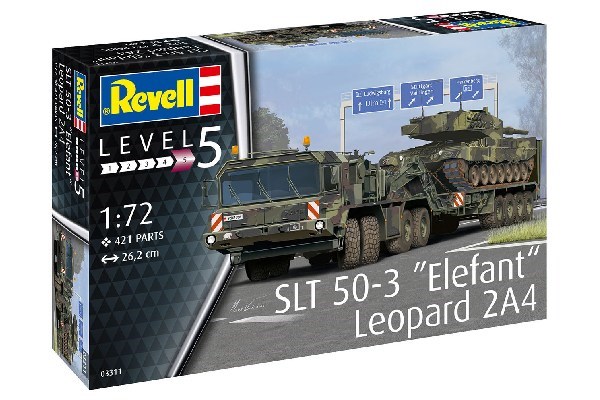 SLT 50-3 Elefant & Leopard 2A4 1/72