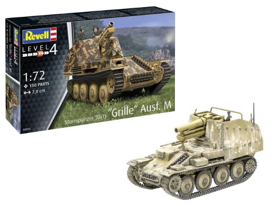 Sturmpanzer 38(t) Grille Ausf. M 1/72