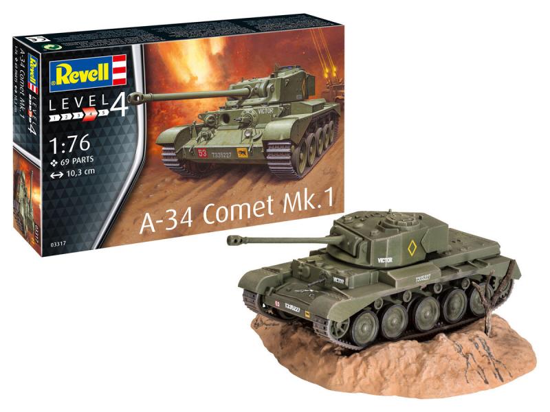 A-34 Comet Mk.1 1/76