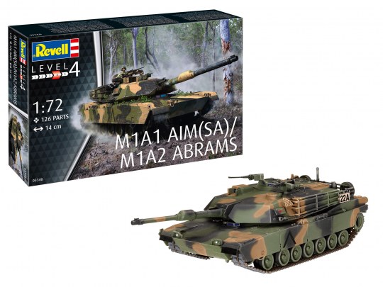 M1A1 AIM(SA)/ M1A2 Abrams 1/72
