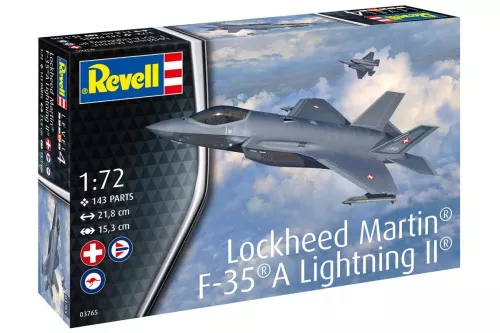 Lockheed Martin F-35A LightningII-Country 1:72
