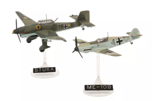 Messerschmitt Bf109E & Junkers Ju87B Stuka 1/144