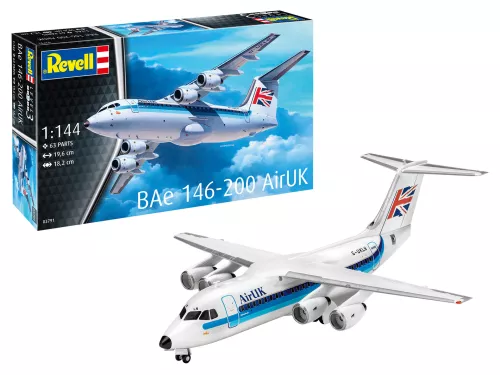Bae 146 (RJ85) 1/144