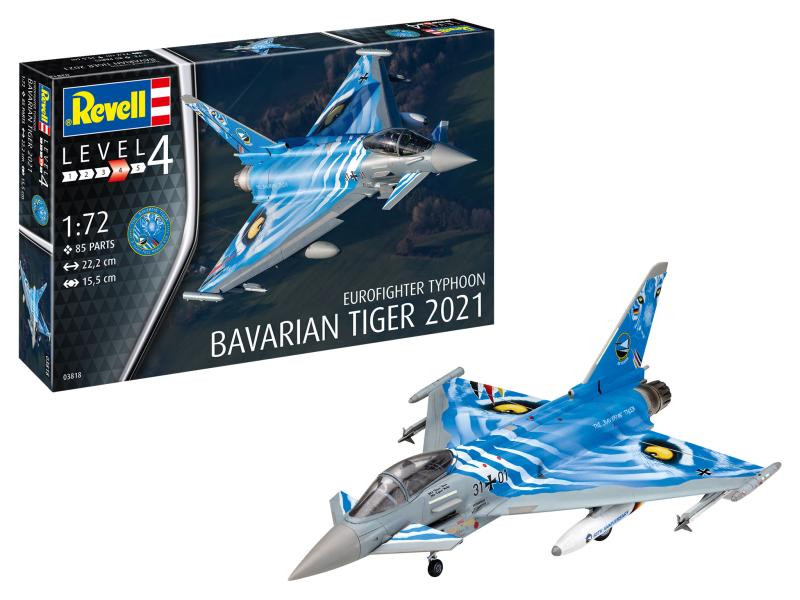 Eurofighter Typhoon 'The Bavarian Tiger 2021' 1/72