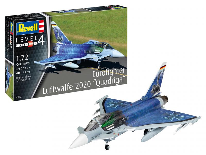 Eurofighter 'Luftwaffe 2020 Quadriga' 1/72