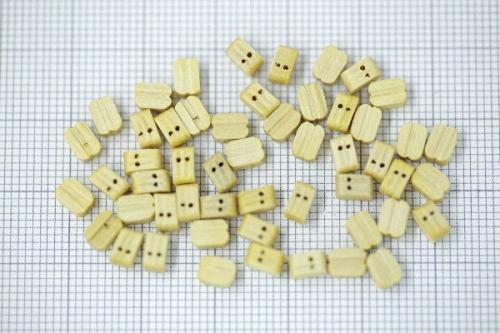 Träblock dubbelt 5mm 50-pack