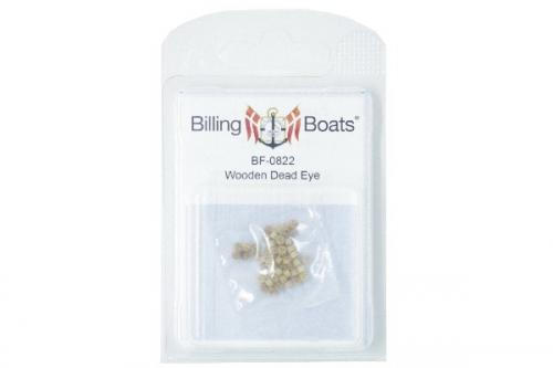 Vantjungfru trä 2mm 50-pack