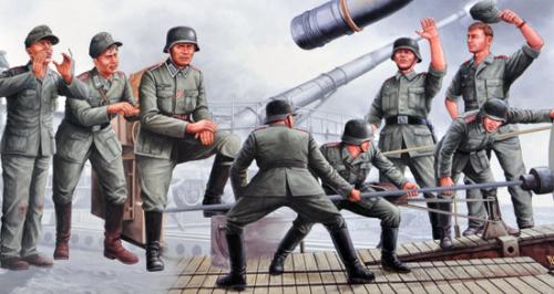 German Leopold Gun Crews 1/35