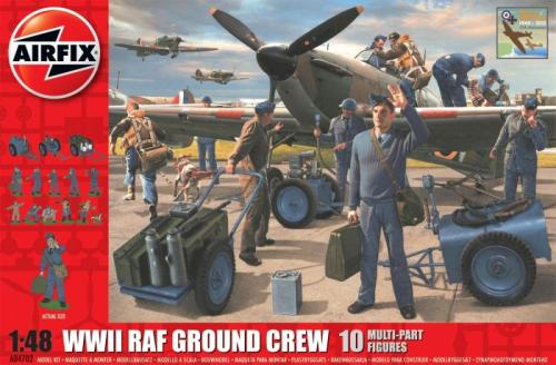 WWII RAF Ground Crew 1:48