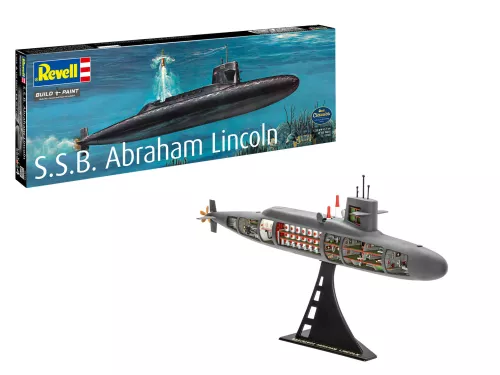 S.S.B. Abraham Lincoln with Interior 1:253
