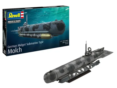 German Midget Submarine Type Newt 1:72