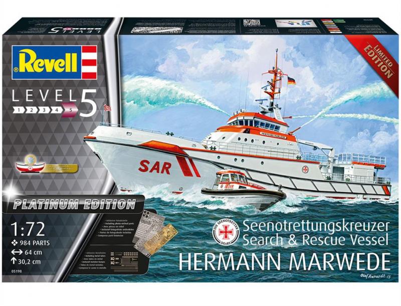 Search & Rescue Vessel Hermann Marwede Limited Edition 1/72