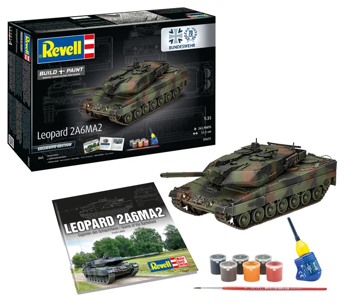 70 years of the Bundeswehr: Leopard 2A6MA2 “Exclusive Edition” 1:35
