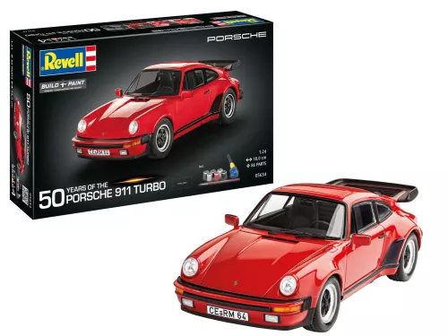 Gift Set Porsche 911 Turbo 50th Anniversary 1:24