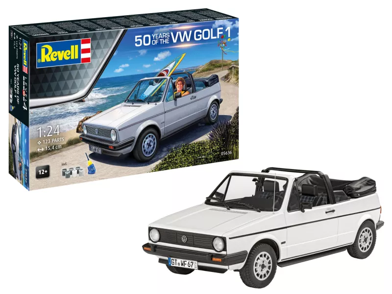 Gift set 50 years of VW Golf 1 1/24