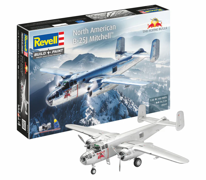 Presentset: Flying B-25J Mitchell 1:48