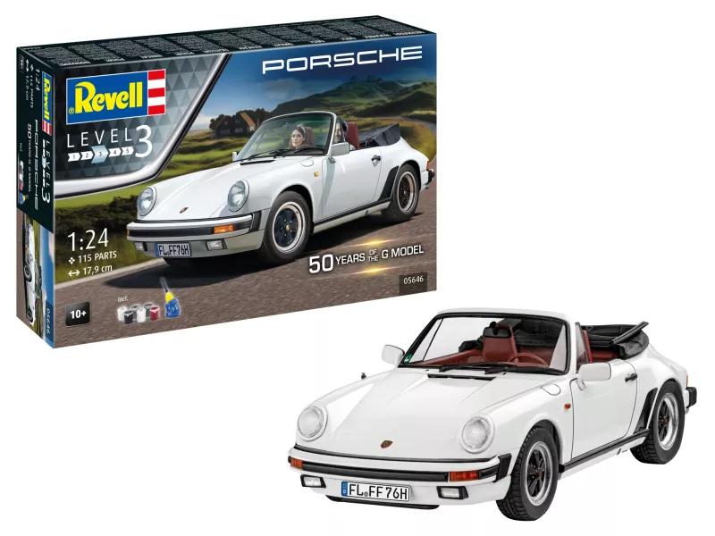 Presentset - 50 years of the Porsche 911 G-Model: High-quality model kit 1/24