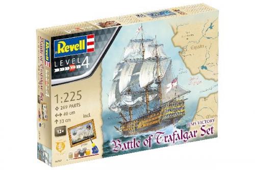 Battle of Trafalgar Set Admiral Nelson's Flagship 1/225