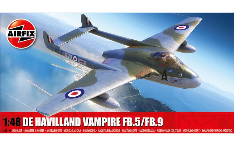 De Havilland Vampire FB.5/FB.9 1/48