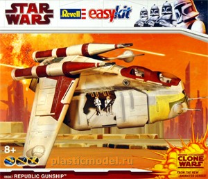 Star Wars Republic Gunship 1:74