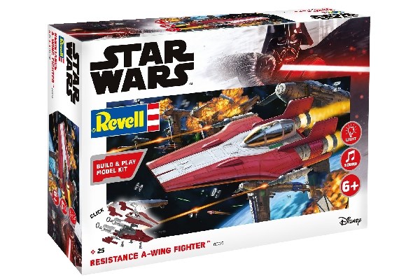 Resistance A-wing Fighter, red 1/44