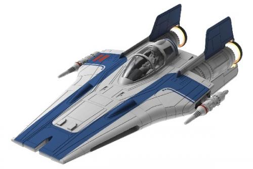 Resistance A-wing Fighter, blue 1/44
