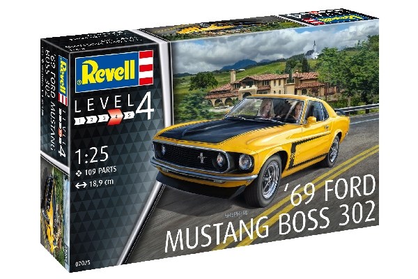 1969 Ford Mustang Boss 302 1/25