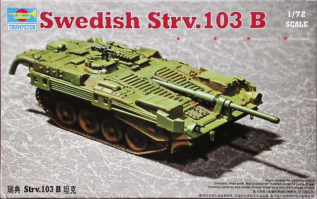 Strv.103B Swedish Tank 1/72