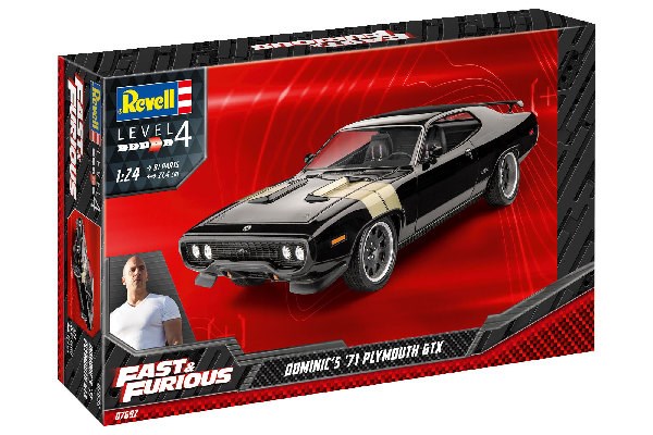 Fast & Furious - Dominic's 1971 Plymouth GTX 1/25