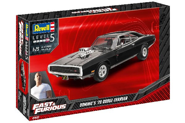 Fast & Furious - Dominic's 1970 Dodge Charger 1/25