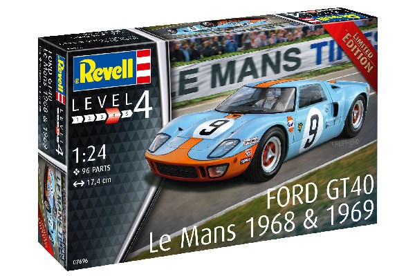 FORD GT 40 LE MANS 1968 1/24