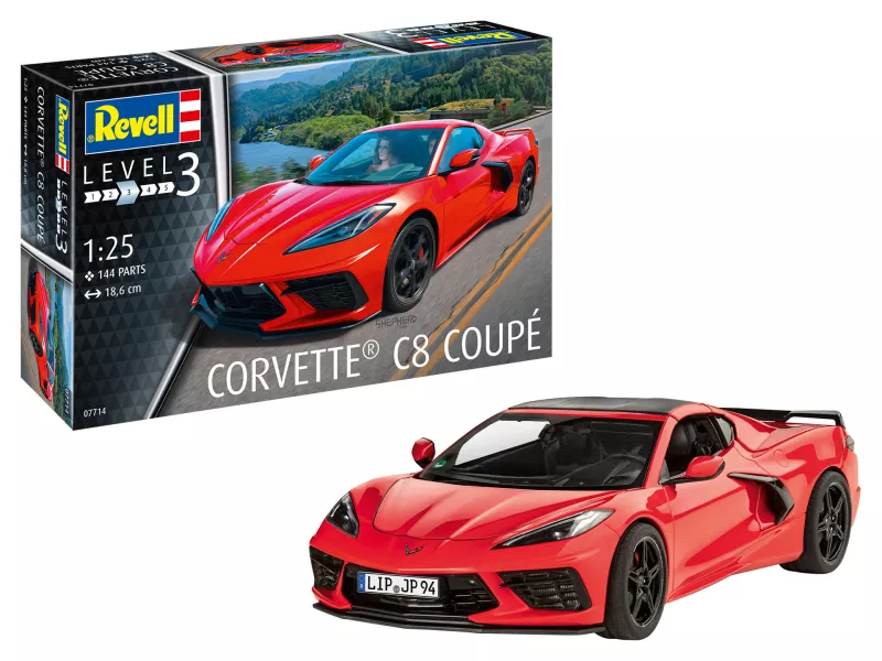 Corvette C8 Coupé 1/25