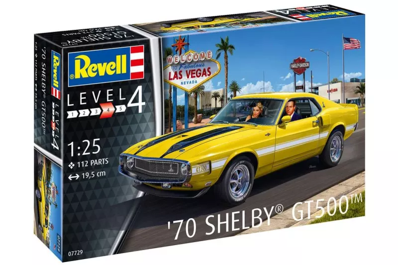 70 Shelby Mustang GT500 1/25