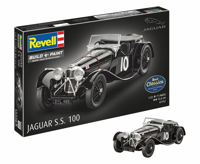 Jaguar SS 100 1:32