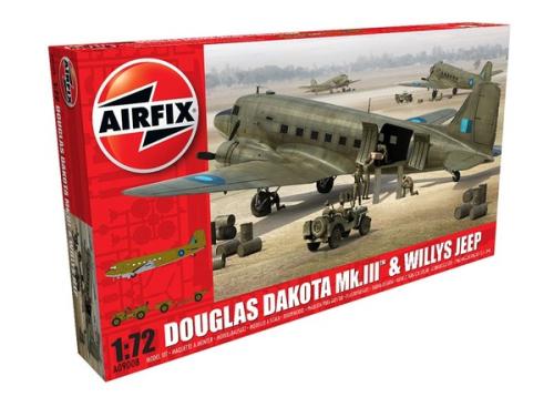 Douglas Dakota Mk.III & Willys Jeep 1:72