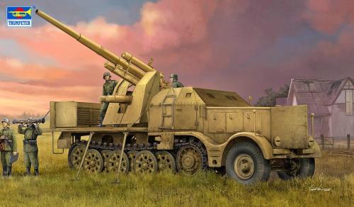 Schwerer Zugkraftwagen 18 t with 8.8 cm Flak 1:35