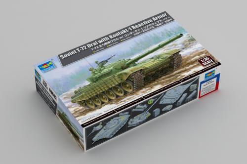 Soviet T-72 Ural with Kontakt-1 Reactive Armor 1/35