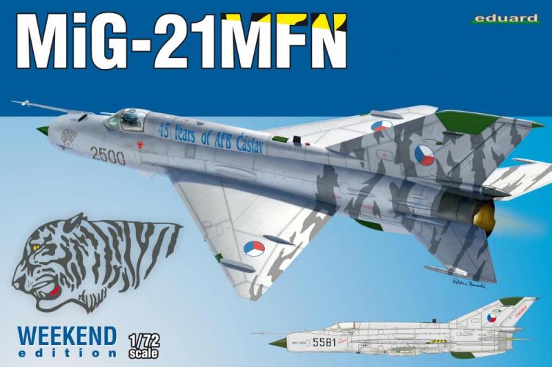 MIG-21MFN, WEEKEND EDITION 1/72
